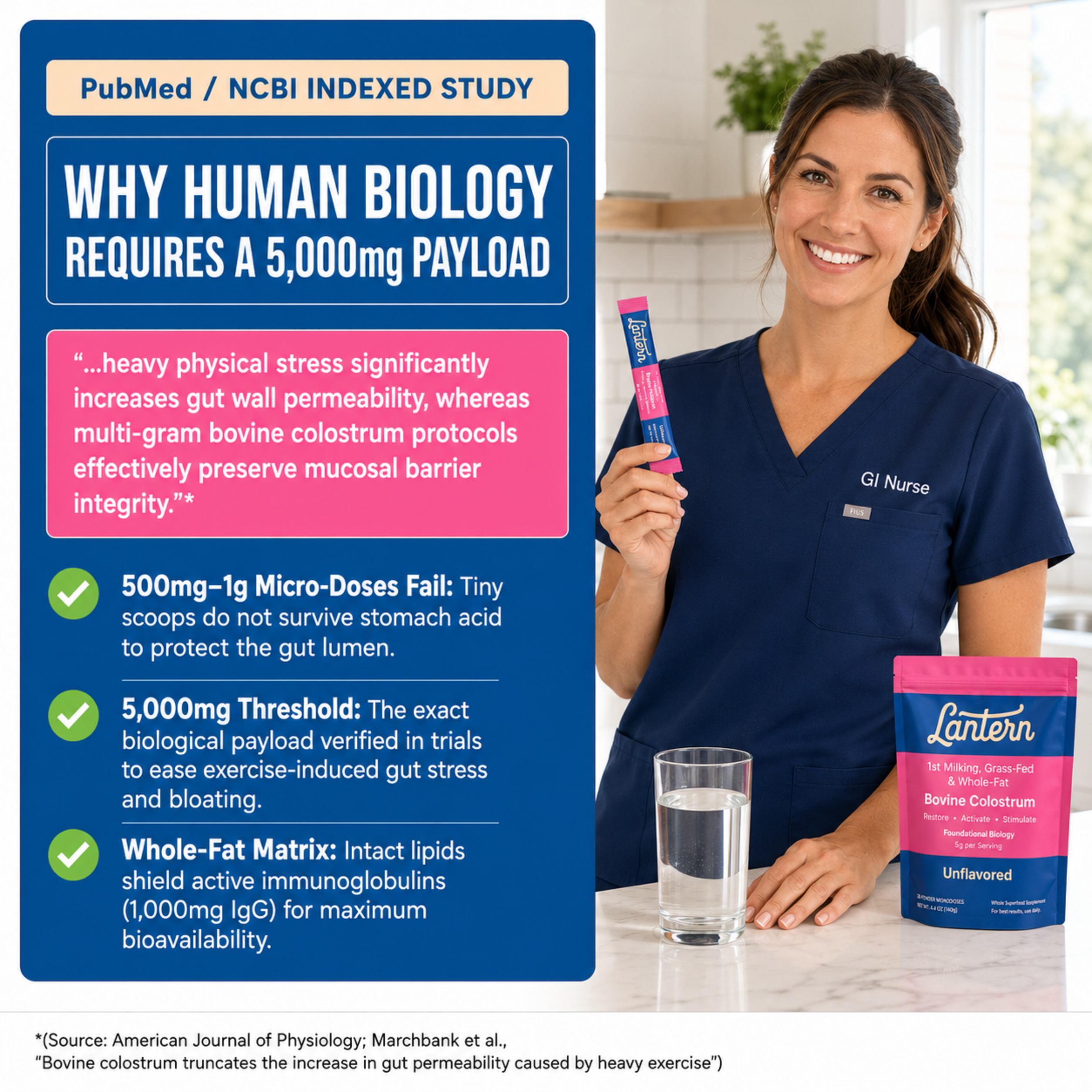 5,000mg - Colostrum Sticks